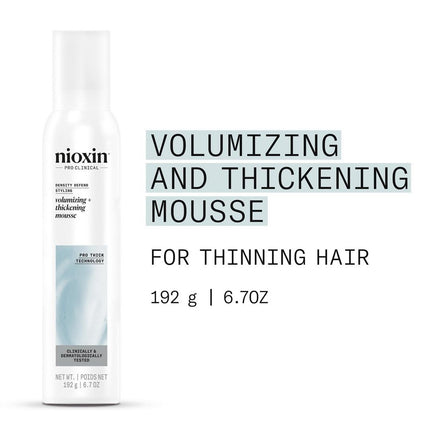 Nioxin Volumizing + Thickening Mousse