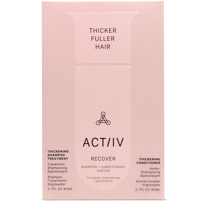 ACTiiV RECOVER Thickening Treatment DUO for Women - Travel Size