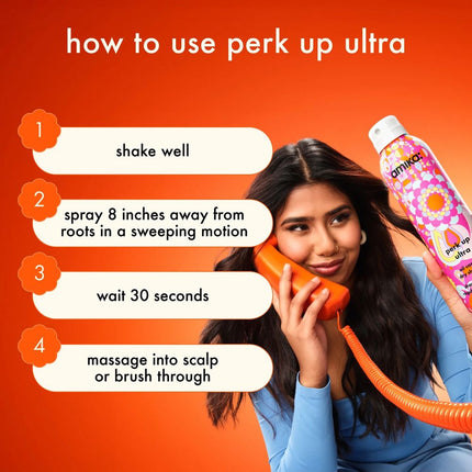 Amika Perk Up Ultra Oil Control Dry Shampoo