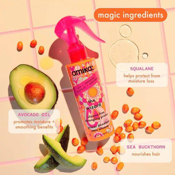 Amika The Wizard Detangling Primer - Silicone Free