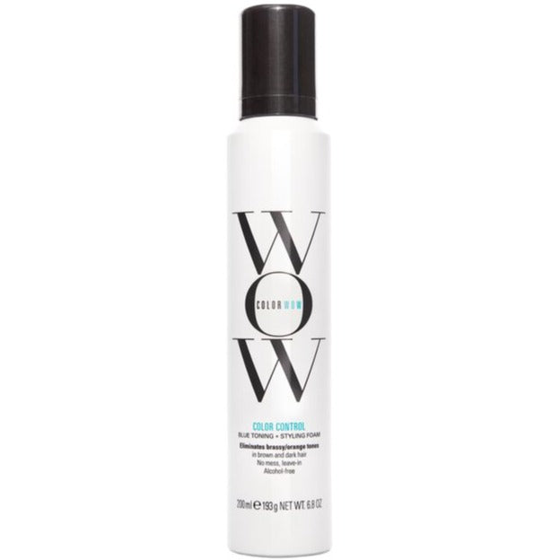 Color Wow Color Control Blue Toning + Styling Foam for Dark Hair