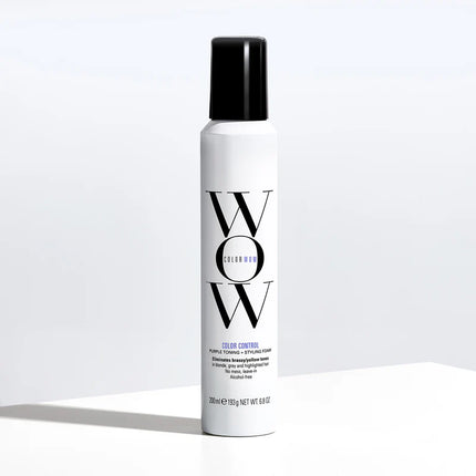 Color Wow Color Control Purple Toning + Styling Foam for Light Hair