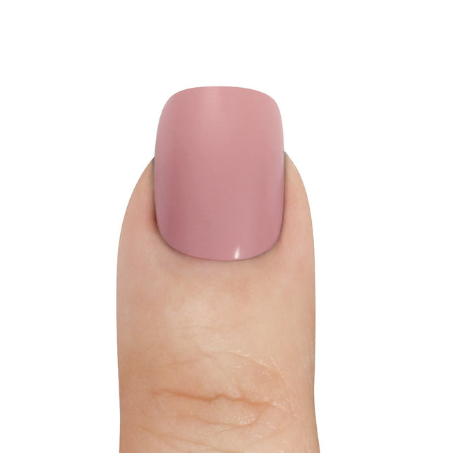 Blissible Short Square Press On Nails - Soft Rosé