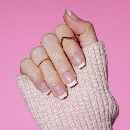 LA Girl Oh So Shiny Nail Tips - Classy French Tip