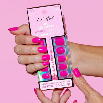 LA Girl Oh So Shiny Nail Tips - Wildest Dreams