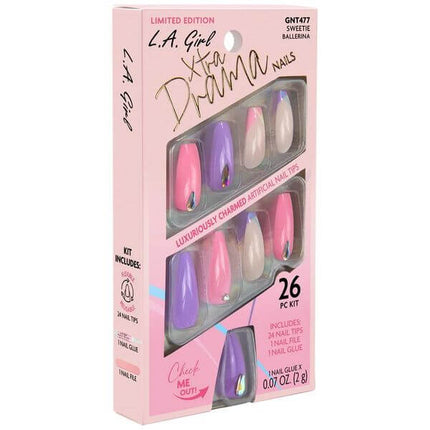 LA Girl XTRA Drama Nails - Sweetie