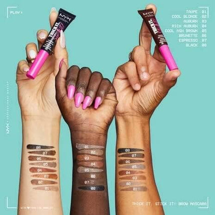 Thick It Stick It Brow Gel Swatch