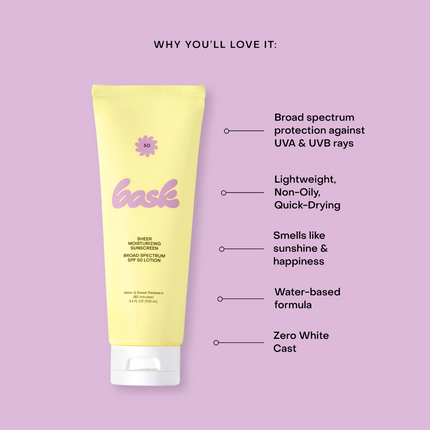 Bask SPF 50 Lotion Sunscreen