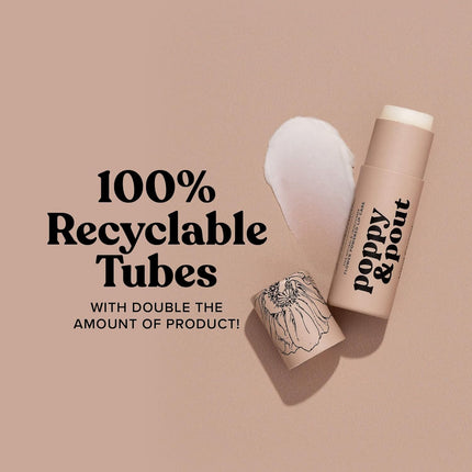 Poppy & Pout Lip Balm - Island Coconut