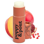 Poppy & Pout Lip Balm - Pomegranate Peach