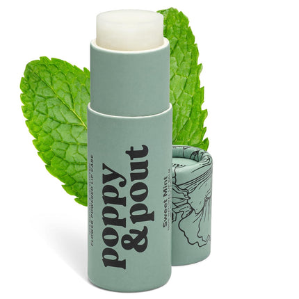 Poppy & Pout Lip Balm - Sweet Mint