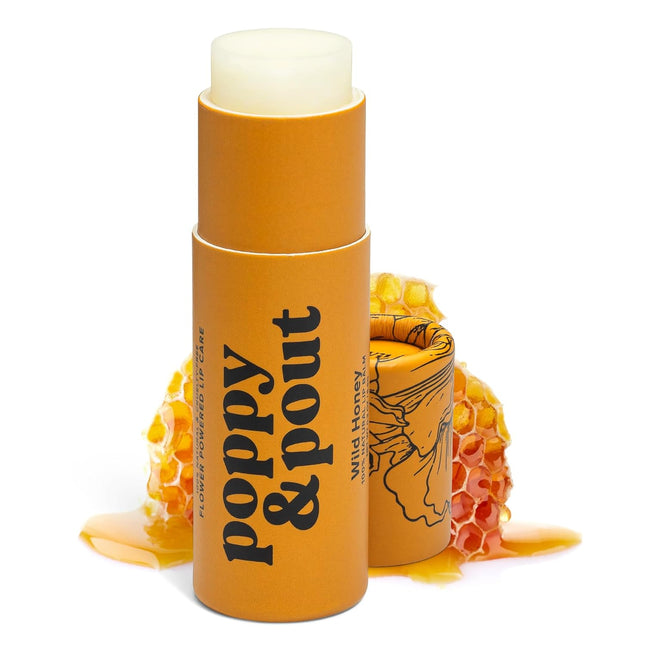 Poppy & Pout Lip Balm - Wild Honey