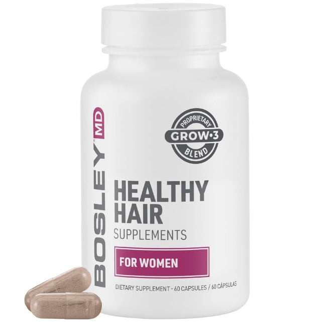 BosleyMD Healthy Hair Growth Capsules for Women - 60 Count