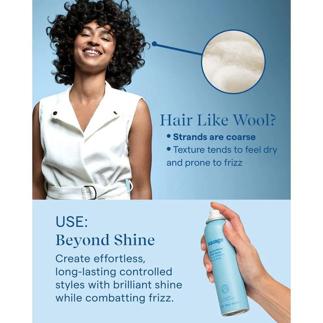 Aquage Beyond Shine Spray 4.6Oz 2