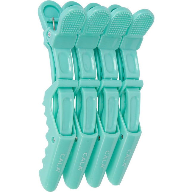 cala-croc-hair-clips-mint-4pk-2