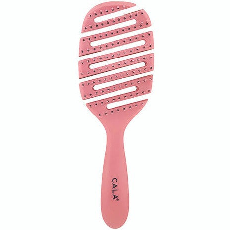 Cala Flexible Vent Brush: Coral