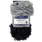 cala-jumbo-bath-puffs-grey-black-2pcs-1