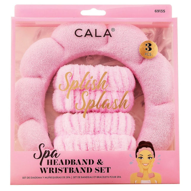 cala-spa-headband-wristband-set-pink-1