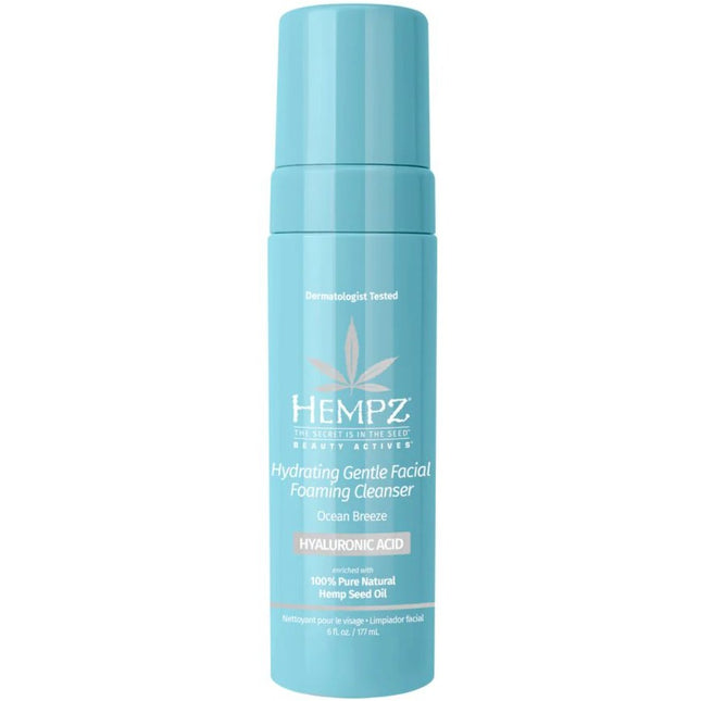 Hempz Ocean Breeze Hydrating Gentle Facial Foaming Cleanser 1