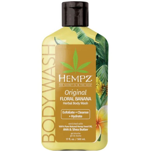 Hempz Original Floral Banana Herbal Body Wash 1