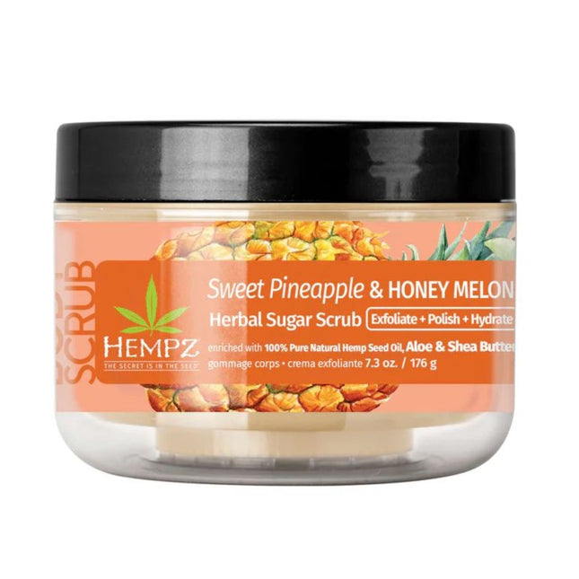 Hempz Sweet Pineapple _ Honey Melon Herbal Sugar Scrub 1