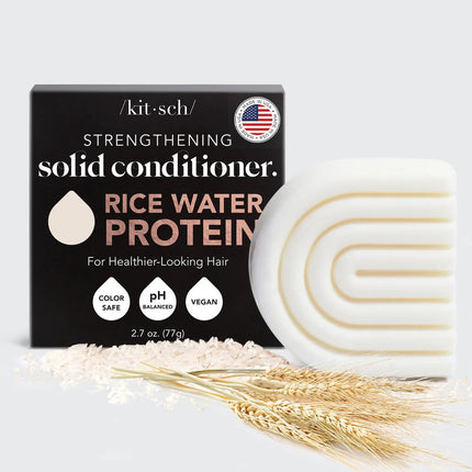 kit-sch Rice Water Conditioner Bar for Hair Growth