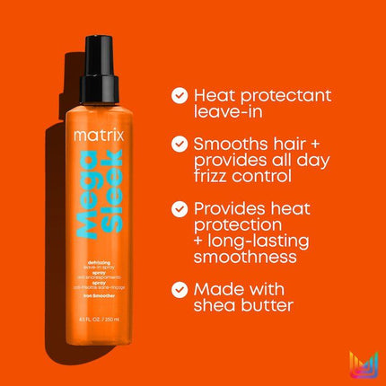 Matrix Mega Sleek Iron Smoother Leave In Spray 2.Jpeg