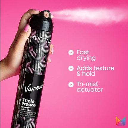 Matrix Vavoom Triple Freeze Extra Dry Hair Spray 2