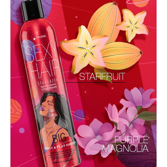 SexyHair Big SexyHair Stargazer Spray _ Play Harder Firm Volumizing Hairspray 1