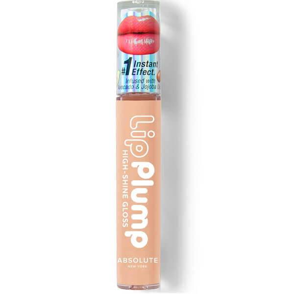 Absolute New York Lip Plump High-Shine Gloss Nude