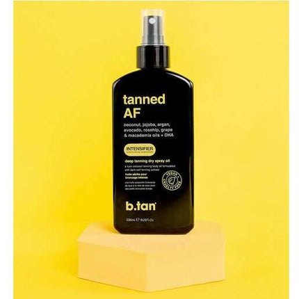 b.tan Tanned AF Tanning Oil