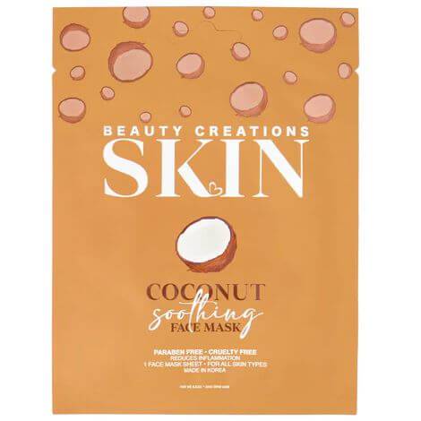 Beauty Creations Coconut Soothing Face Mask