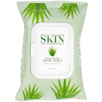 Beauty Creations Aloe Vera Moisturizing Makeup Remover Wipes