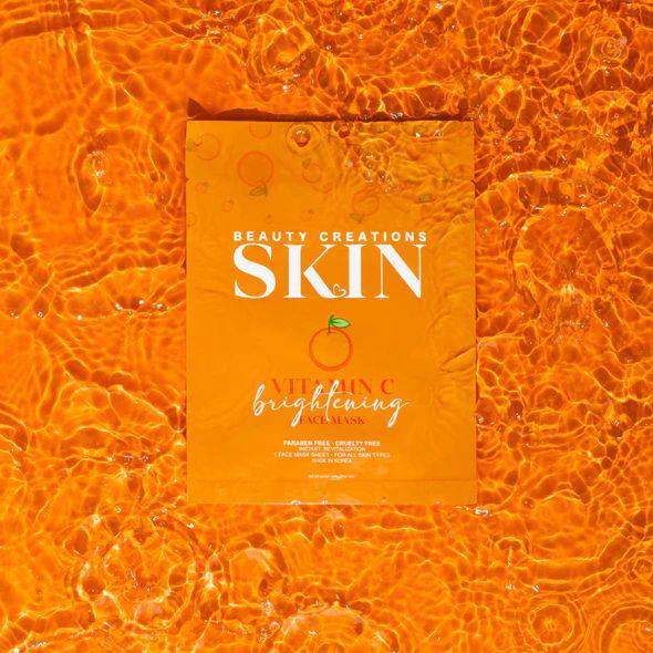 Beauty Creations Vitamin C Brightening Face Mask