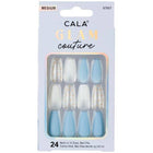 CALA Glam Couture Coffin Baby Blue Press On Nails 87857