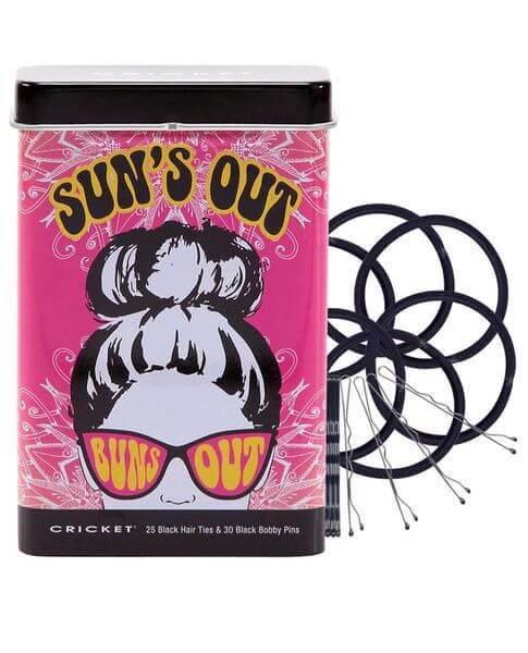 Cricket Suns Out Buns Out Hair Tin