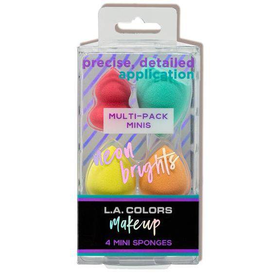 LA Colors 4pc Mini Makeup Blending Sponges CBS352W           