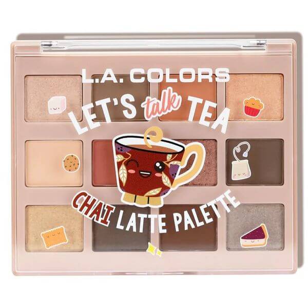 LA Colors Let's Talk Tea Eyeshadow Chai Latte