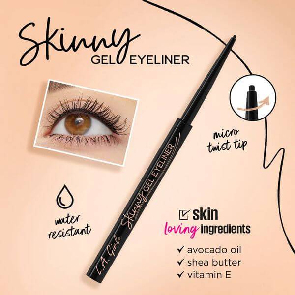 LA Girl Skinny Gel Eyeliner GLE661