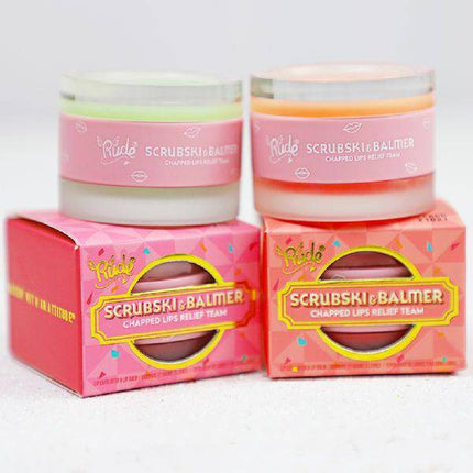 Rude Cosmetics Scrubski & Balmer Lip Exfoliator and Lip Balm