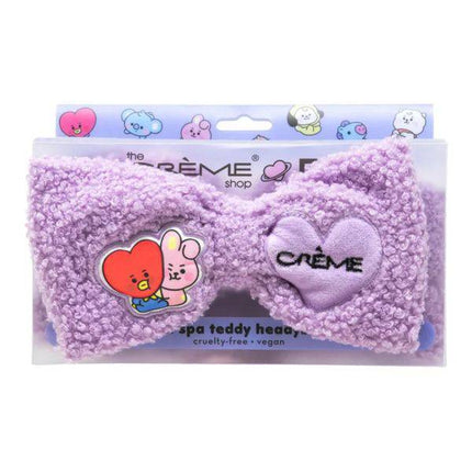 The Creme Shop BT21 BABY Plush Spa Teddy Headyband™ - Starstruck Purple