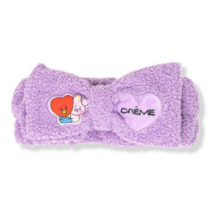 The Creme Shop BT21 BABY Plush Spa Teddy Headyband™ - Starstruck Purple