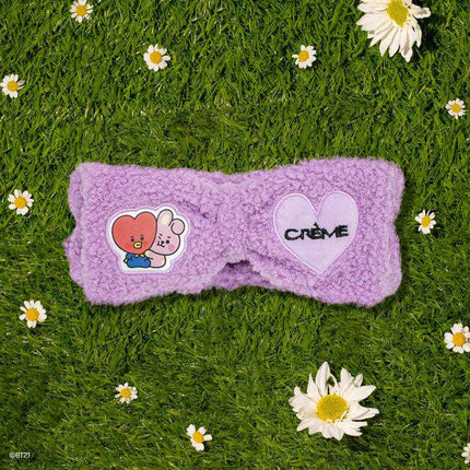 The Creme Shop BT21 BABY Plush Spa Teddy Headyband™ - Starstruck Purple