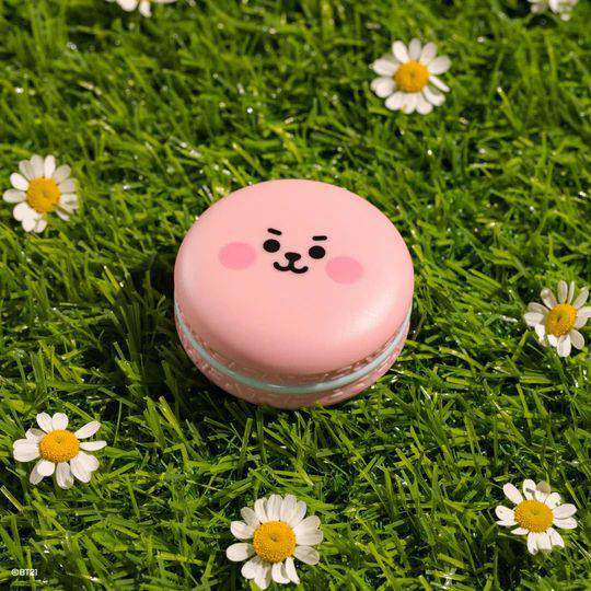 The Creme Shop Baby COOKY Macaron Lip Balm - White Peach