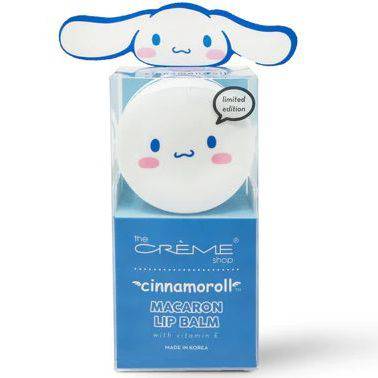 The Creme Shop Cinnamoroll Macaron Lip Balm - Cinnamon Roll