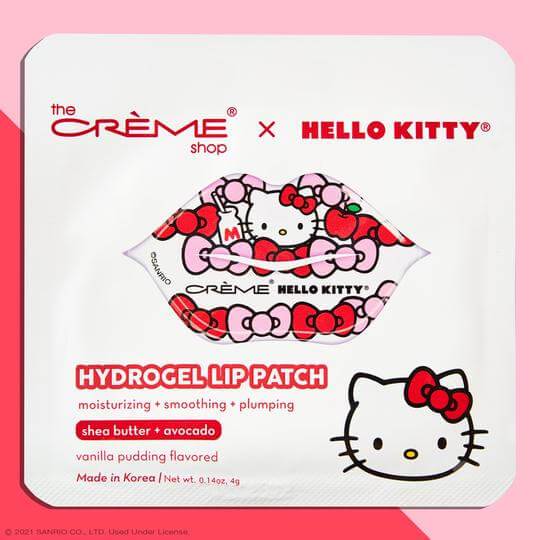 The Creme Shop Hello Kitty Hydrogel Lip Patch | Vanilla Pudding Flavored