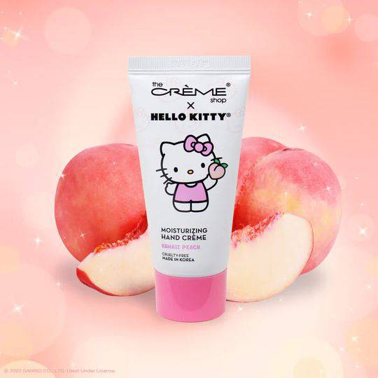 The Creme Shop Hello Kitty Moisturizing Hand Creme - Kawaii Peach