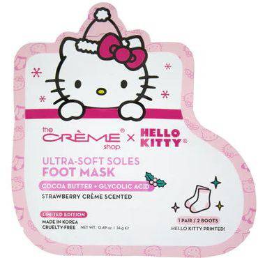 The Creme Shop Hello Kitty Ultra-Soft Soles Foot Mask