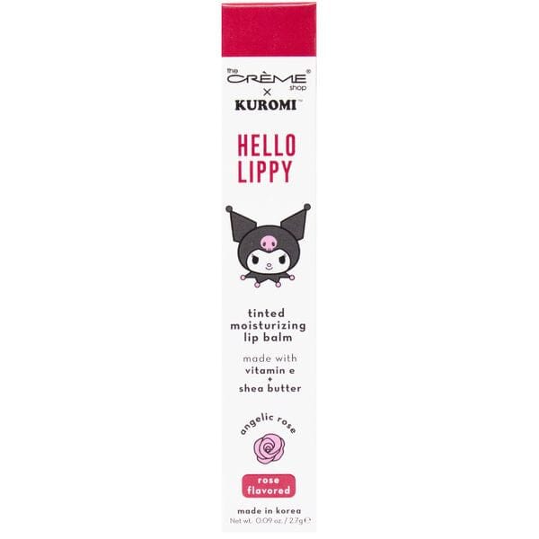 The Creme Shop x Kuromi Hello Lippy Tinted Moisturizing Lip Balm - Rose Flavored