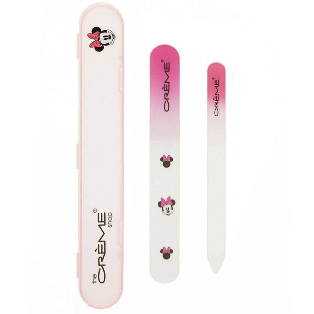 The Creme Shop Minnie Mouse Crystal Nail File Duo with Travel Case